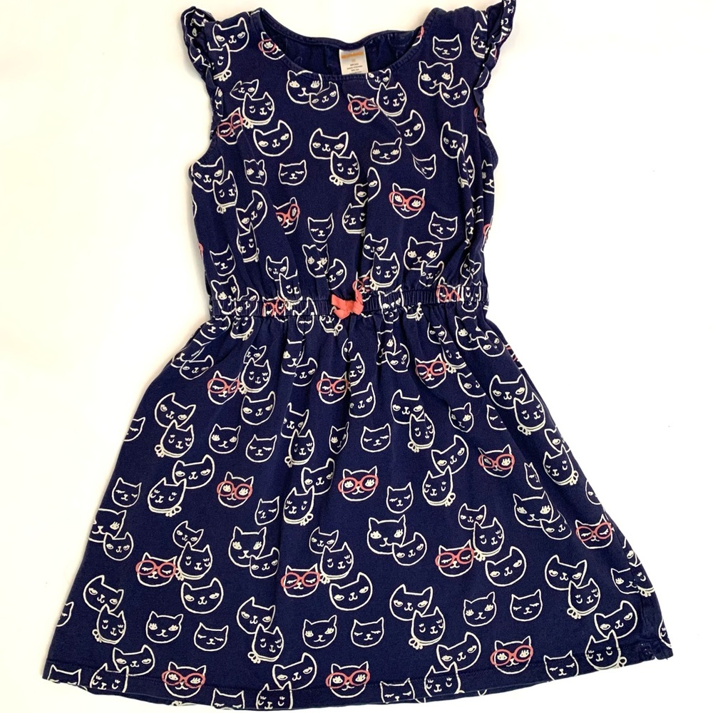 Gymboree Blue Kitty Cat Dress